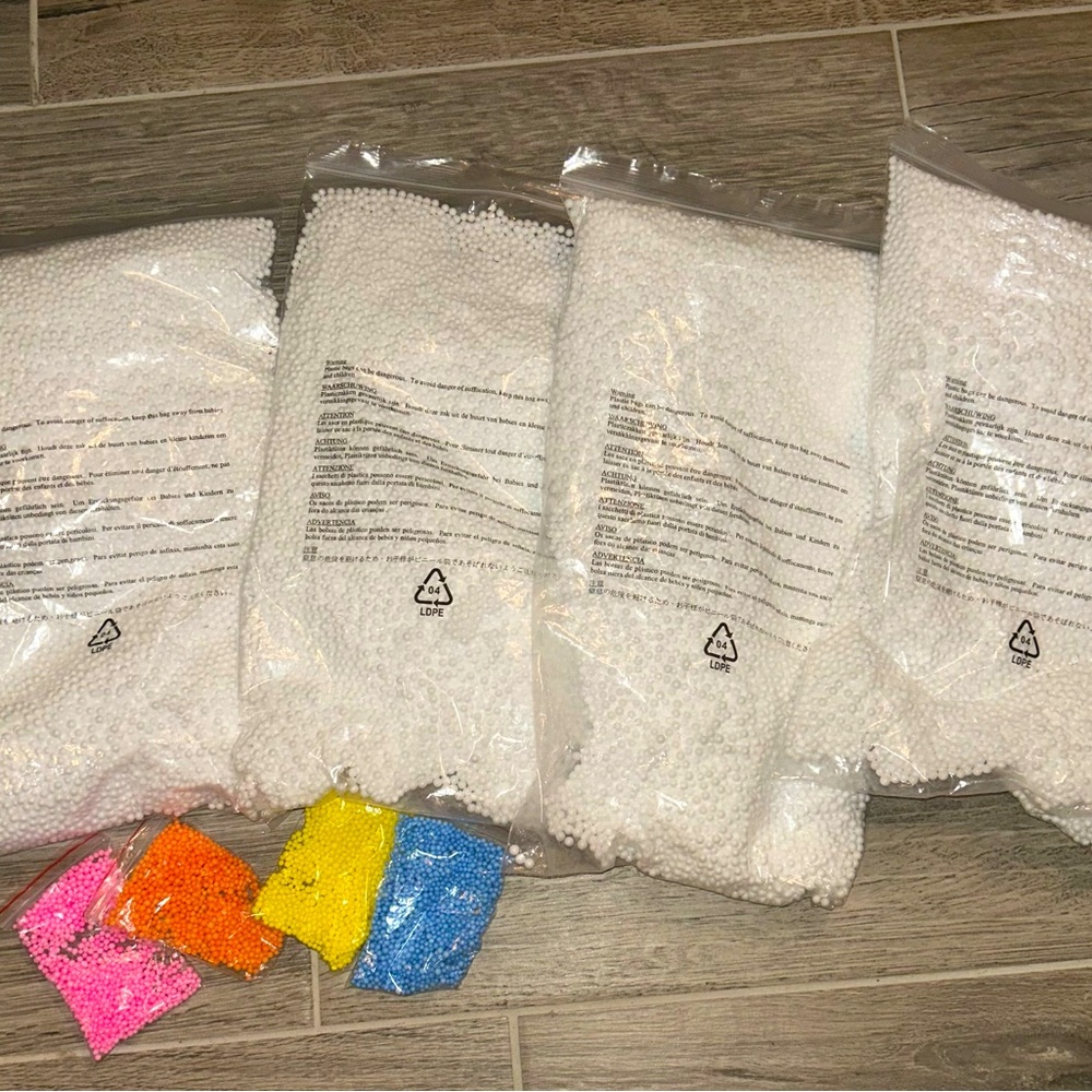 “Snow” for snow toy